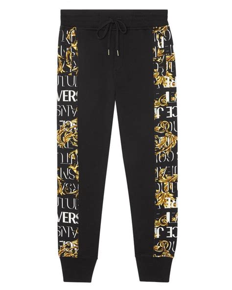 men's versace sweatpants|Versace denim shorts.